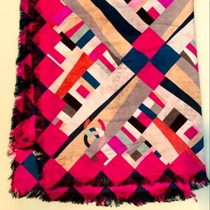 Chanel silk scarf